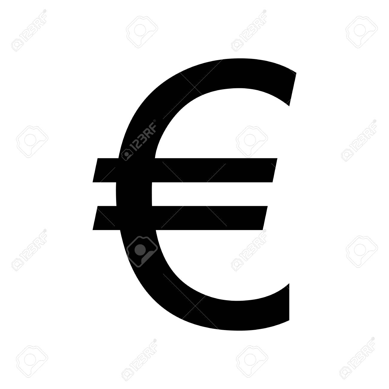 euro sign flat style black icon on white royalty free cliparts vectors and stock illustration image 71210929 123rf com
