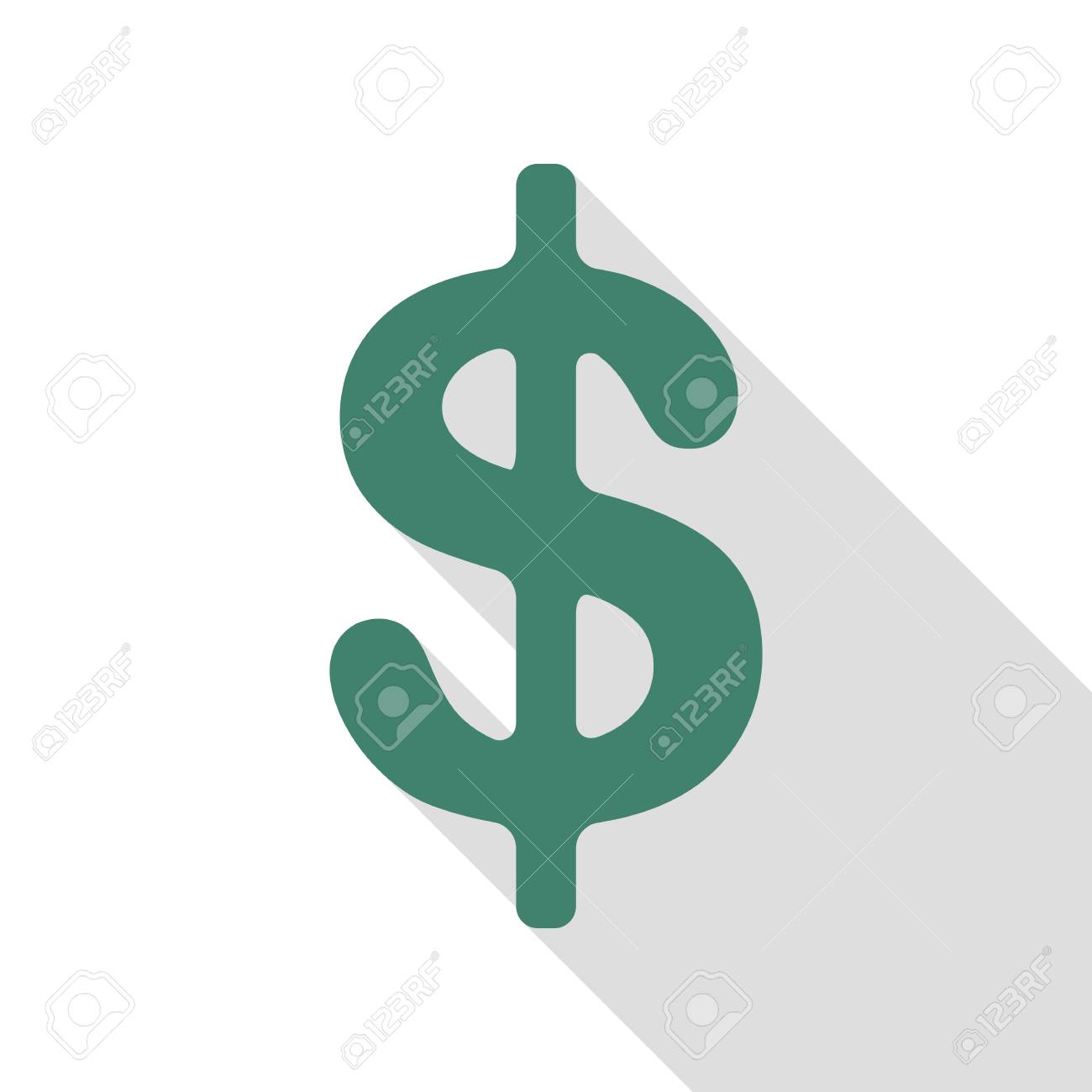 Illustration De Signe De Dollars Symbole De Devise Usd Etiquette D Argent Icone De Veridian Avec Chemin D Ombre De Style Plat Clip Art Libres De Droits Vecteurs Et Illustration Image 71999797