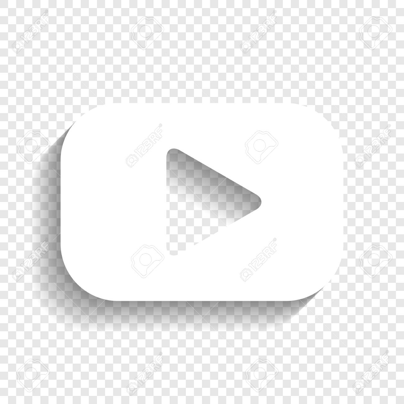 ボタン記号を再生します ベクトル 透明な背景にソフト シャドウのついた白いアイコン のイラスト素材 ベクタ Image ボタン記号を再生します ベクトル 透明な背景にソフト シャドウのついた白いアイコン のイラスト素材 ベクタ Image