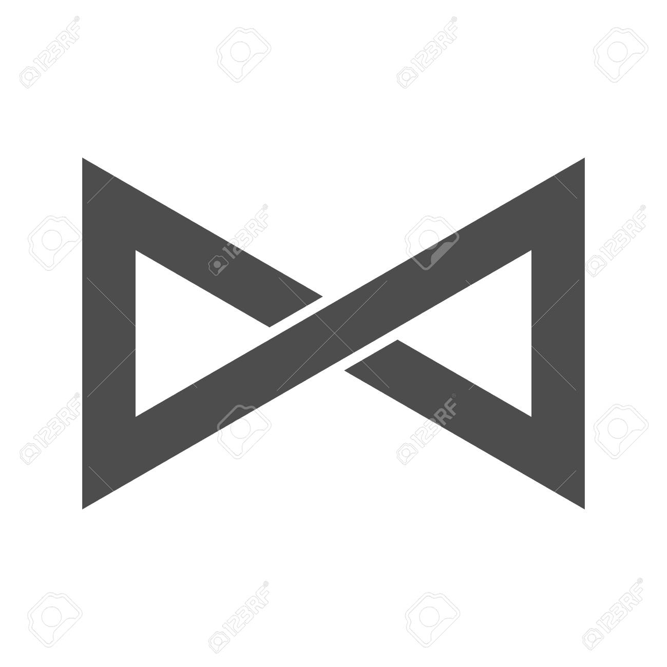 infinity symbol loop figure 8 icon eternity logo sign in original