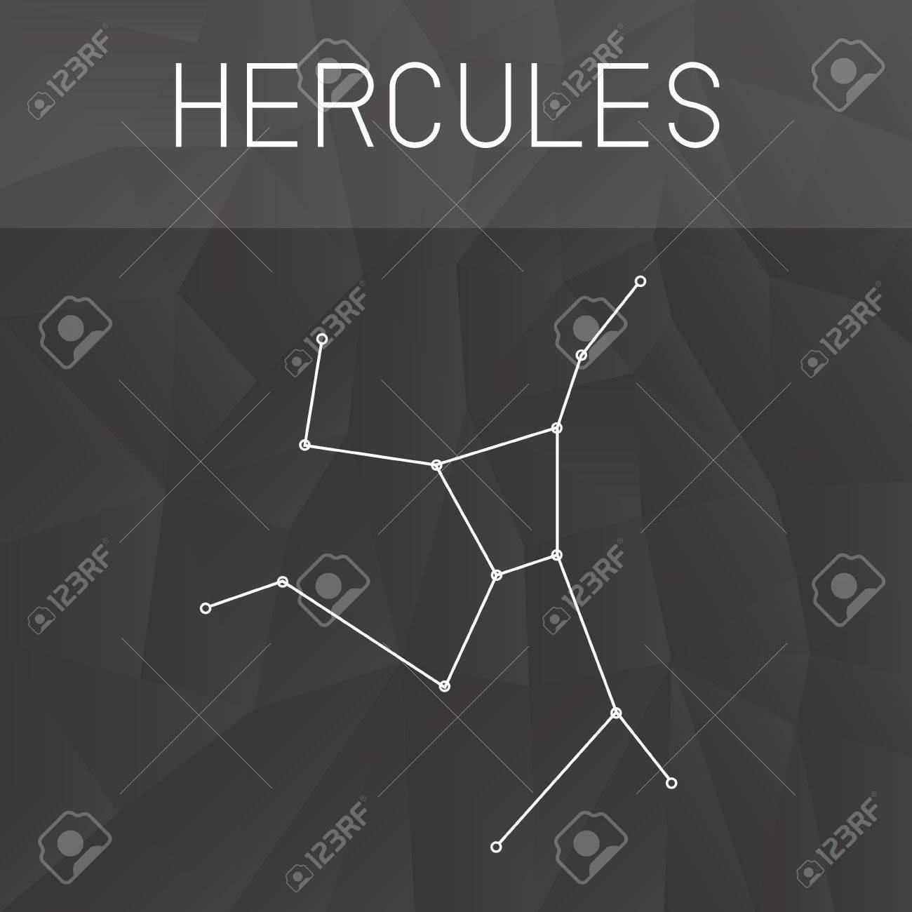 Hercules Constellation Royalty Free Cliparts Vectors And Stock Illustration Image