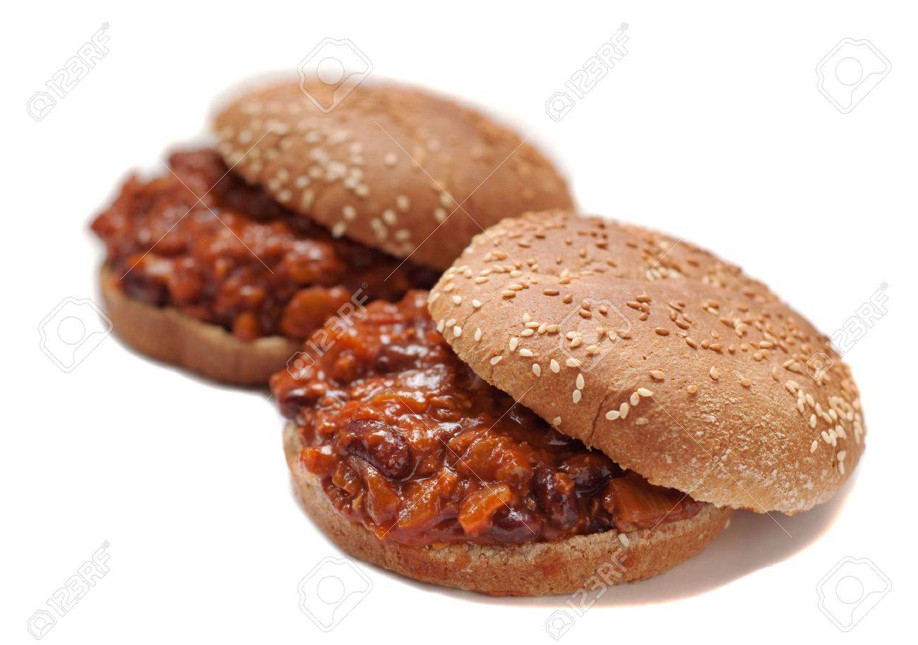 sloppy joes with soy burger and kidney beans - 7256591 sloppy joes with soy burger and kidney beans - 7256591