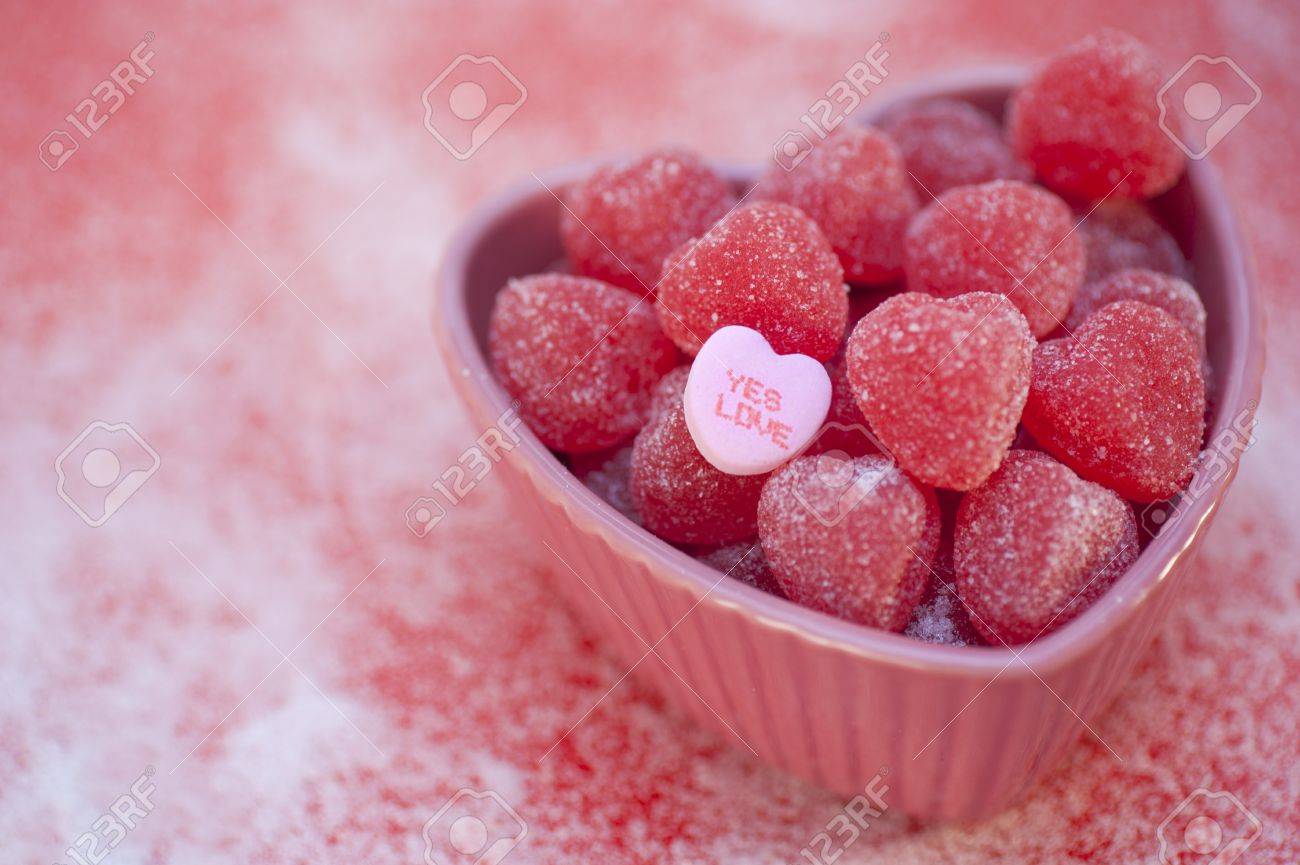 heart shaped candies in a heart shaped tray - 12113361 heart shaped candies in a heart shaped tray - 12113361