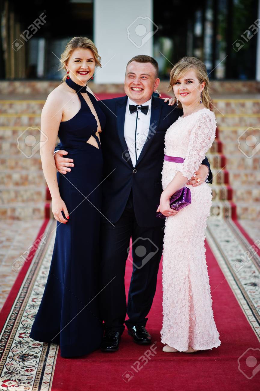 Tuxedo Evening Gown