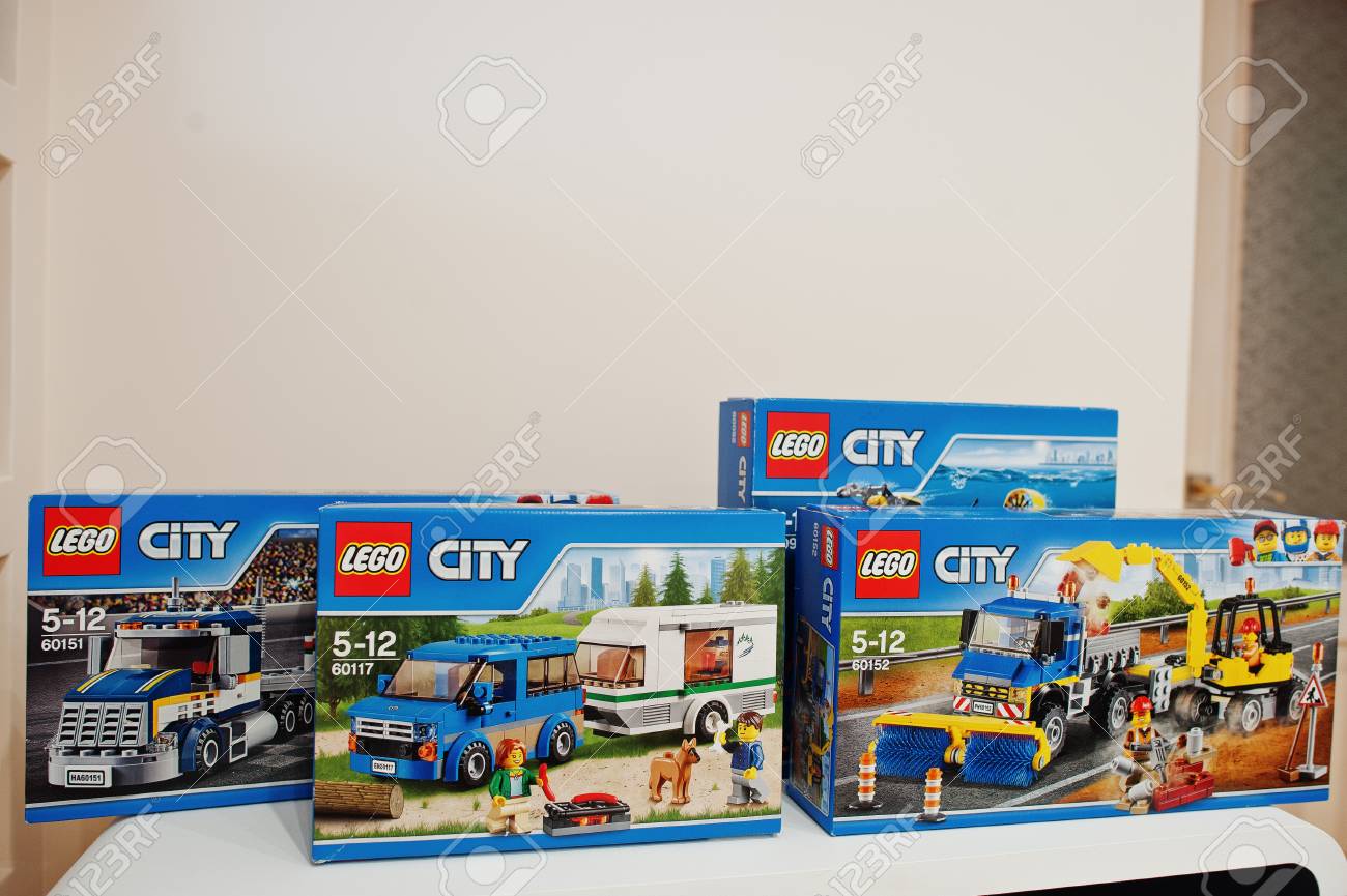 Hai, Ukraine - 08 January, 2017: Close-up Photo Of LEGO City.. Stock Photo, Picture And Royalty Free Image. Image 101712296.