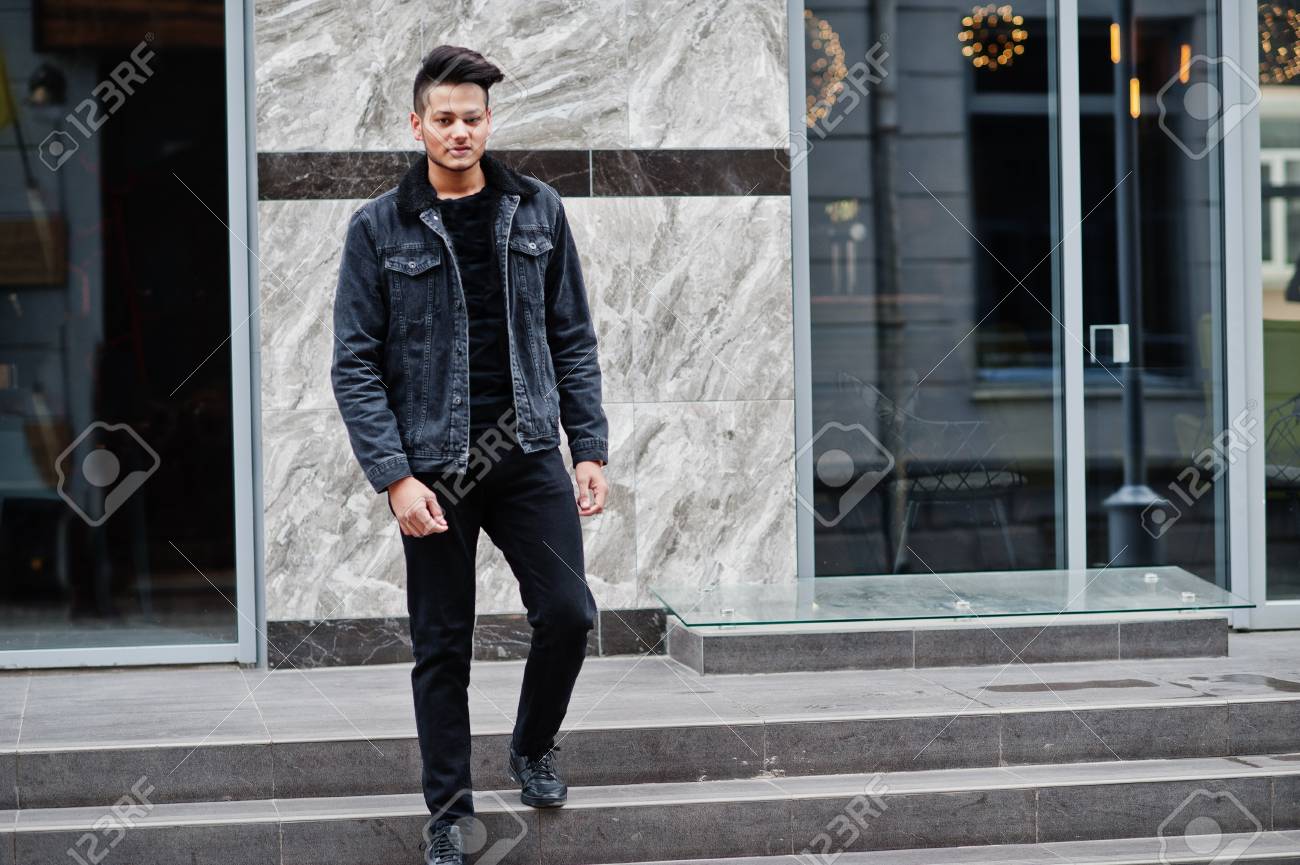black jeans jacket style