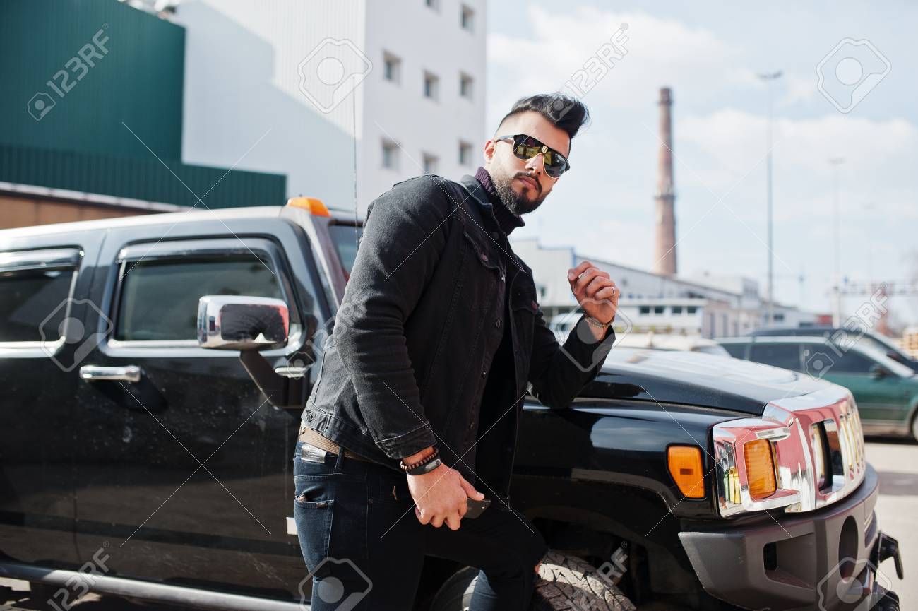 big black jean jacket