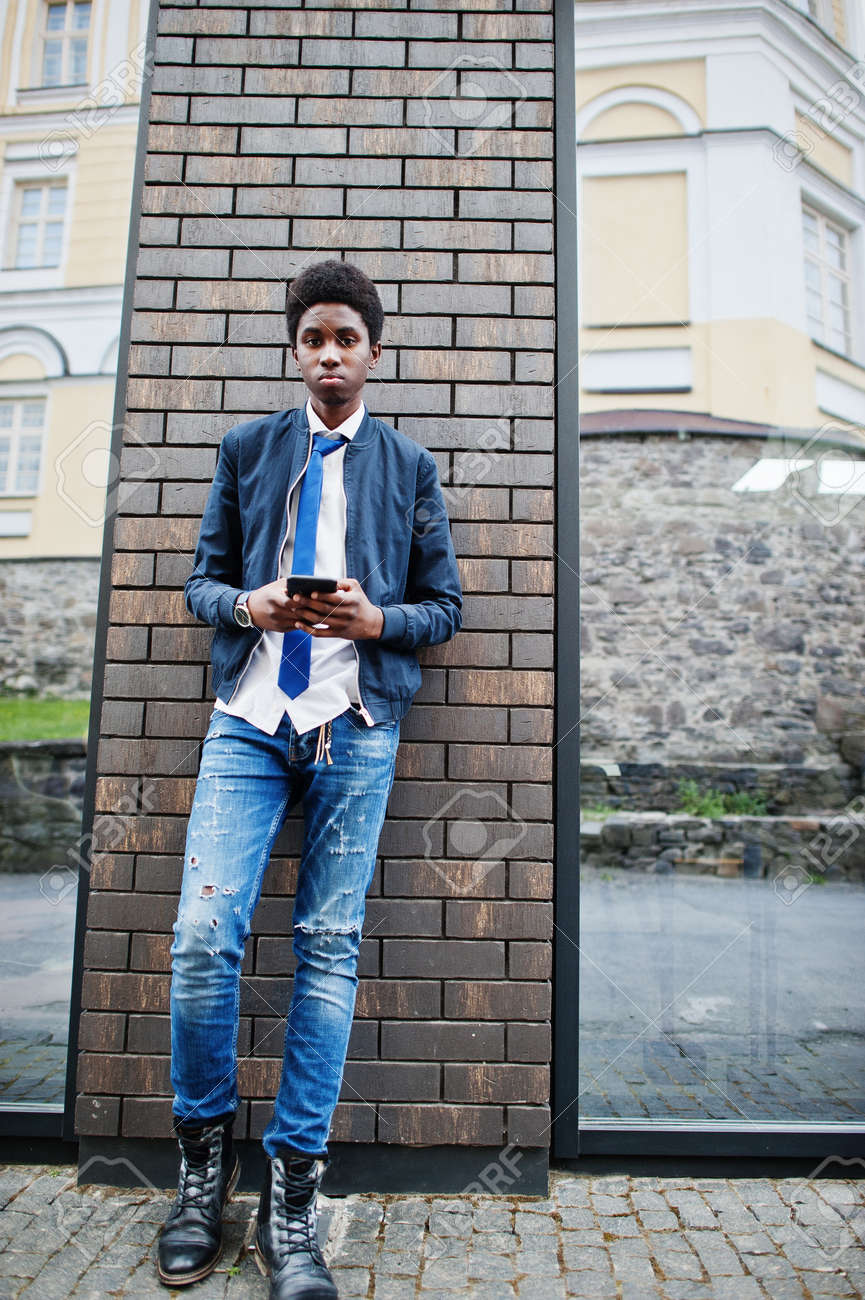 wearing a tie casually