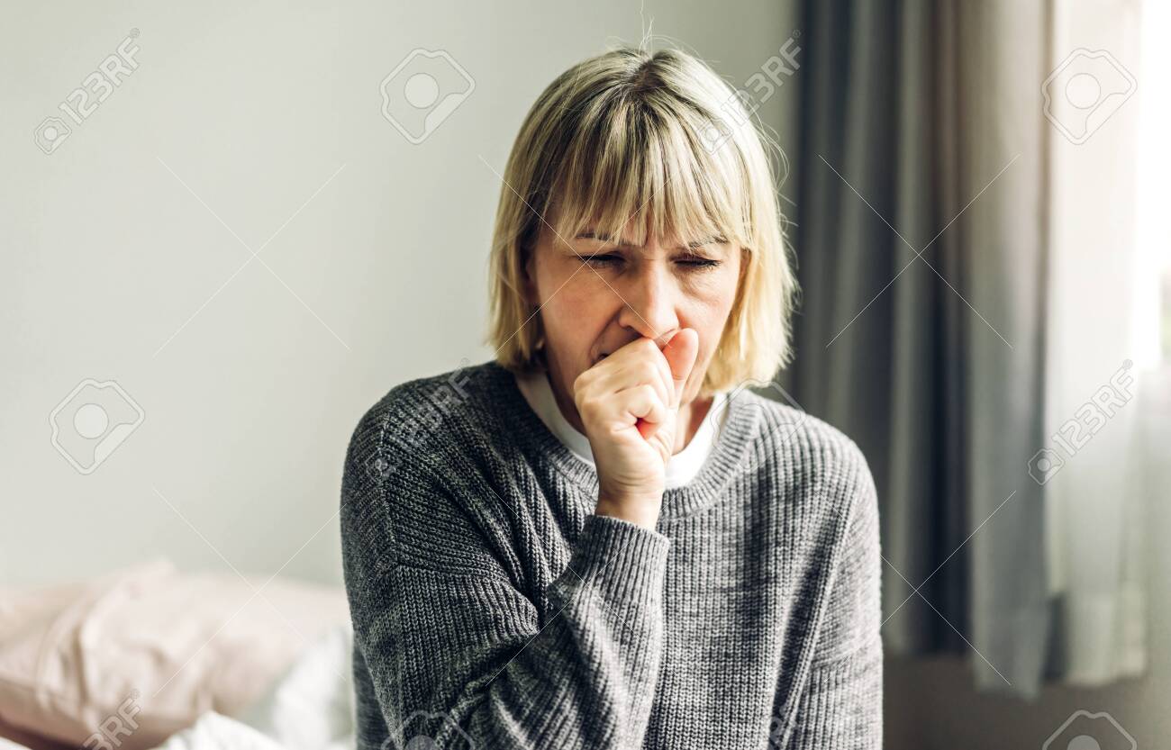Sick senior adult elderly asia women feeling unwell coughing with sore throat.Healthcare and medicine concept - 155846625 Sick senior adult elderly asia women feeling unwell coughing with sore throat.Healthcare and medicine concept - 155846625