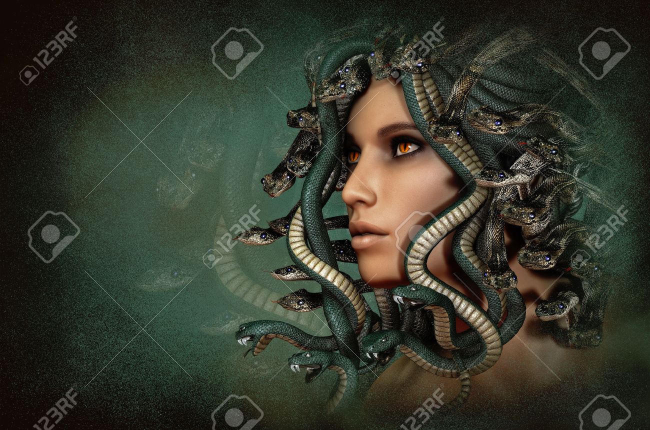 3d Computer Graphics Of A Portrait Of The Grecian Mythological Stock Photo Picture And Royalty Free Image Image