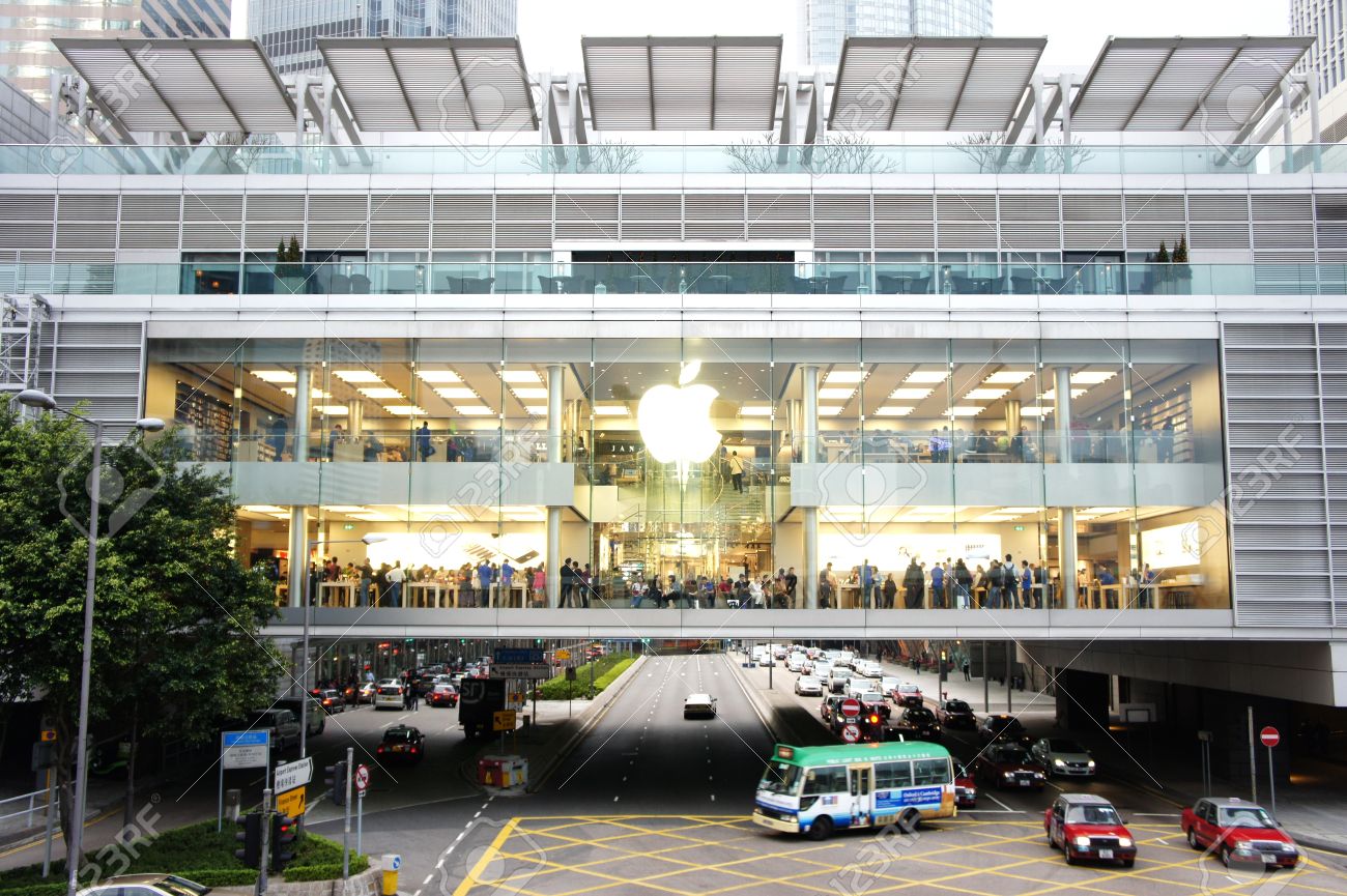 Mar 23 2012 Tsim Sha Tsui Kowloon Island Hong Kong Apple Store On 8 Finance Street Central Hong Kong Stock Photo Picture And Royalty Free Image Image 20910164