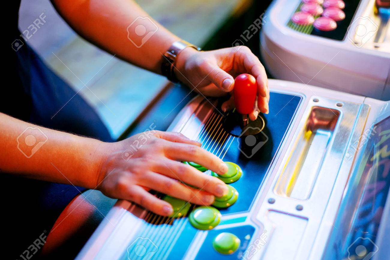 Video game with joystick Clearance