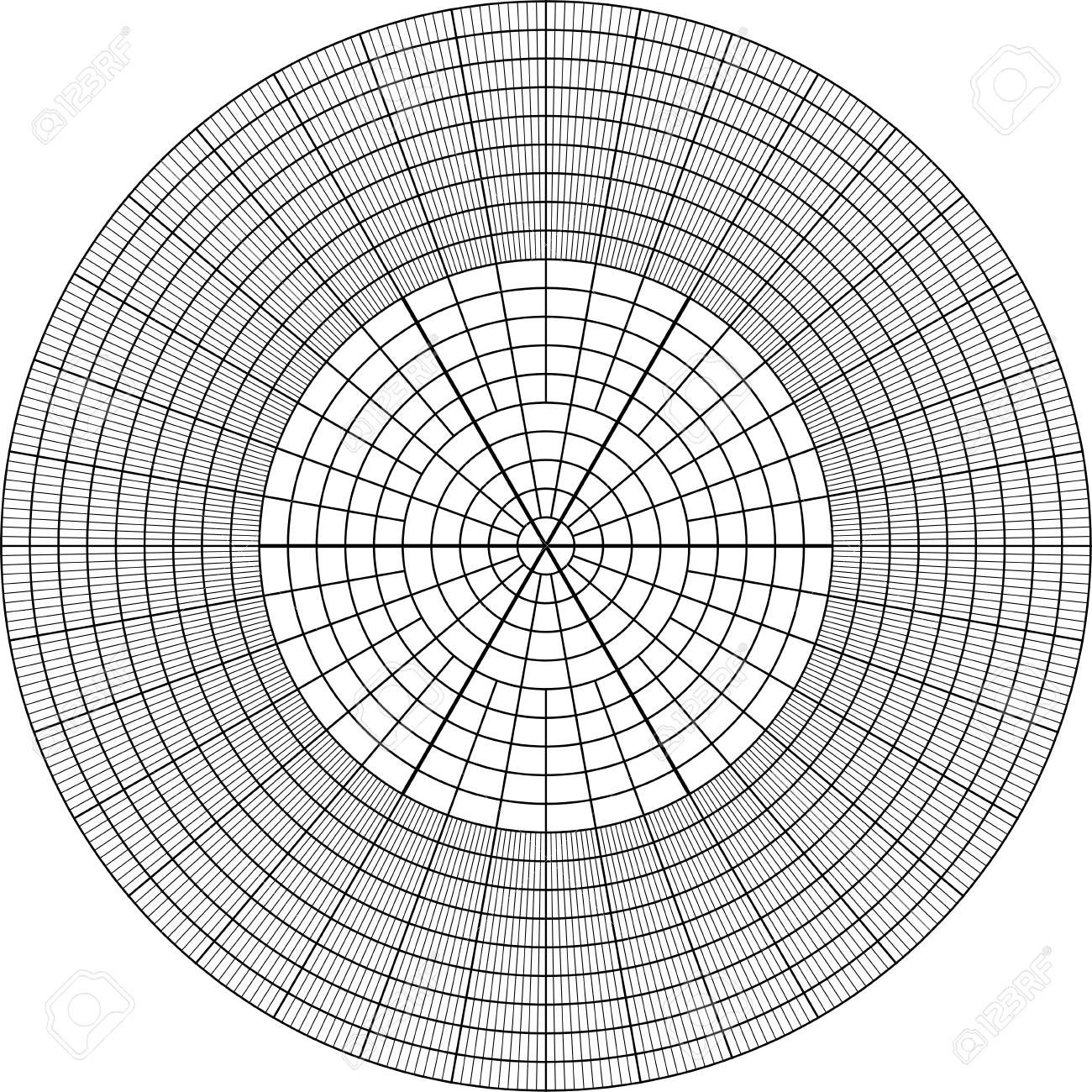 print free polar graph paper