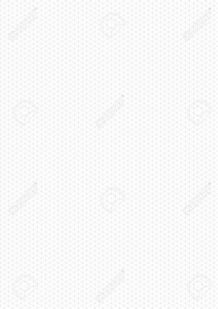 isometric grid vector illustration on white background royalty free trimetric graph paper