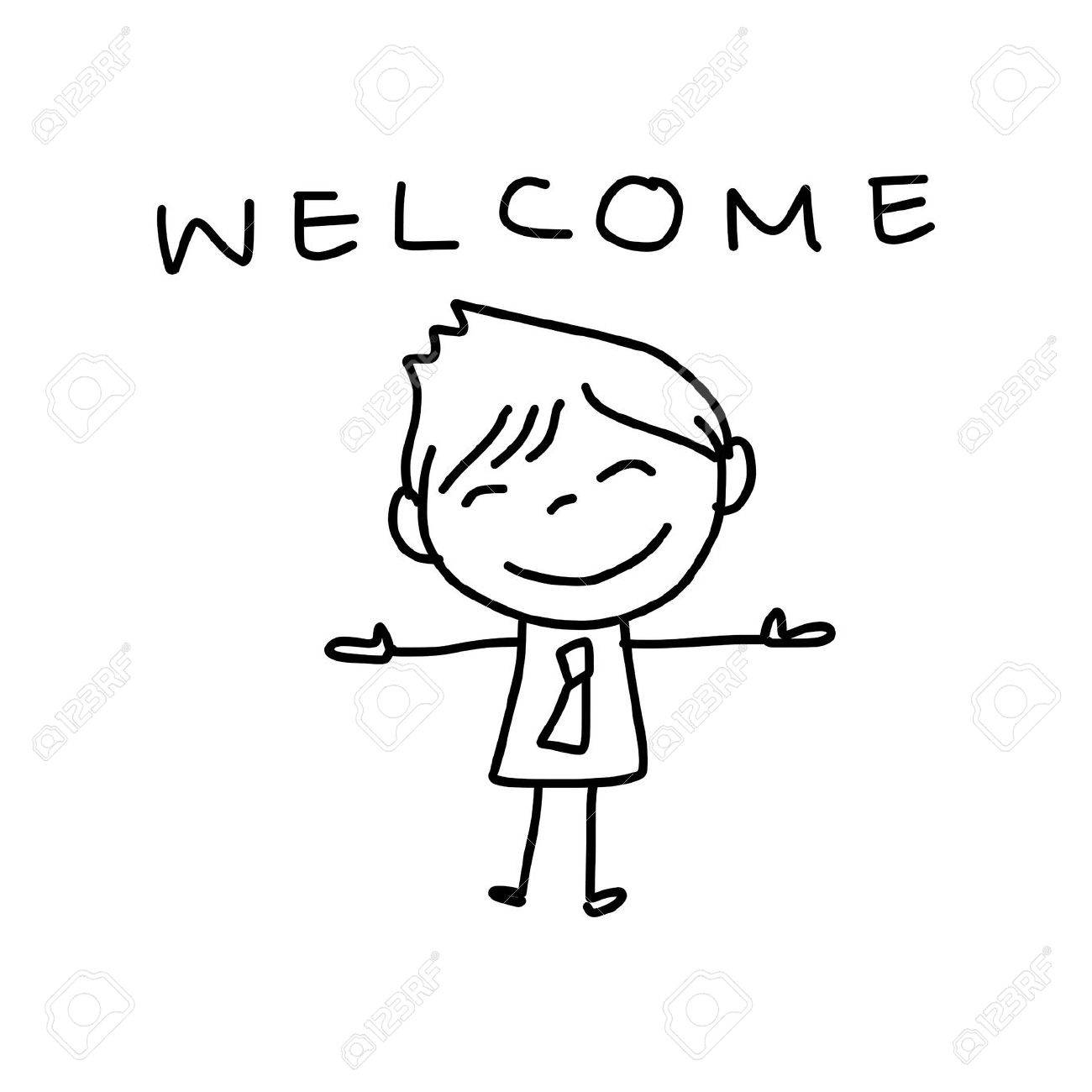 hand drawing cartoon character happy business person - 22797846 hand drawing cartoon character happy business person - 22797846