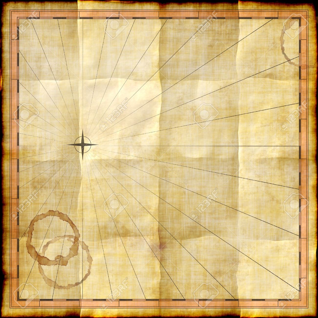 old map template