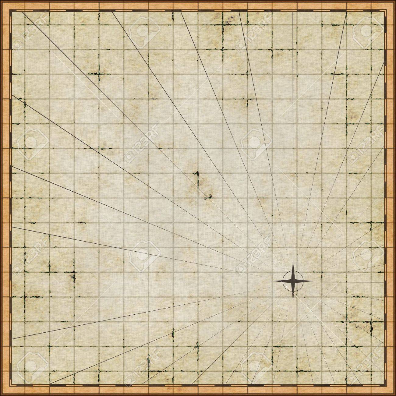 old map template