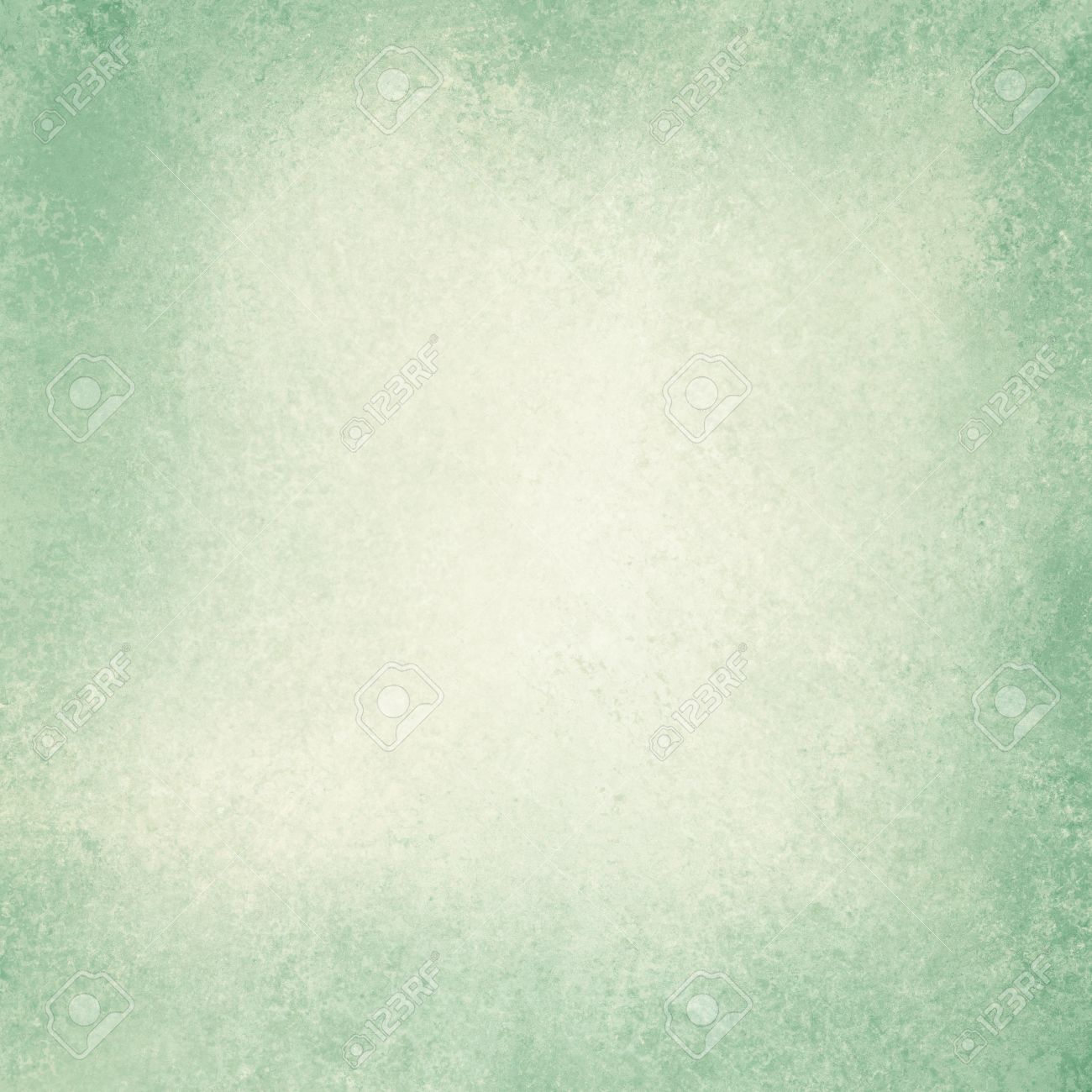 Old Green Paper Background Off White Yellowed Vintage Paper