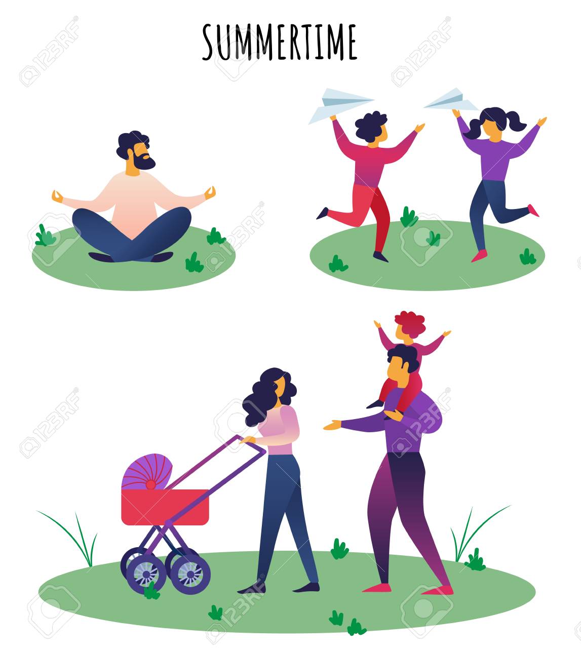summertime stroller