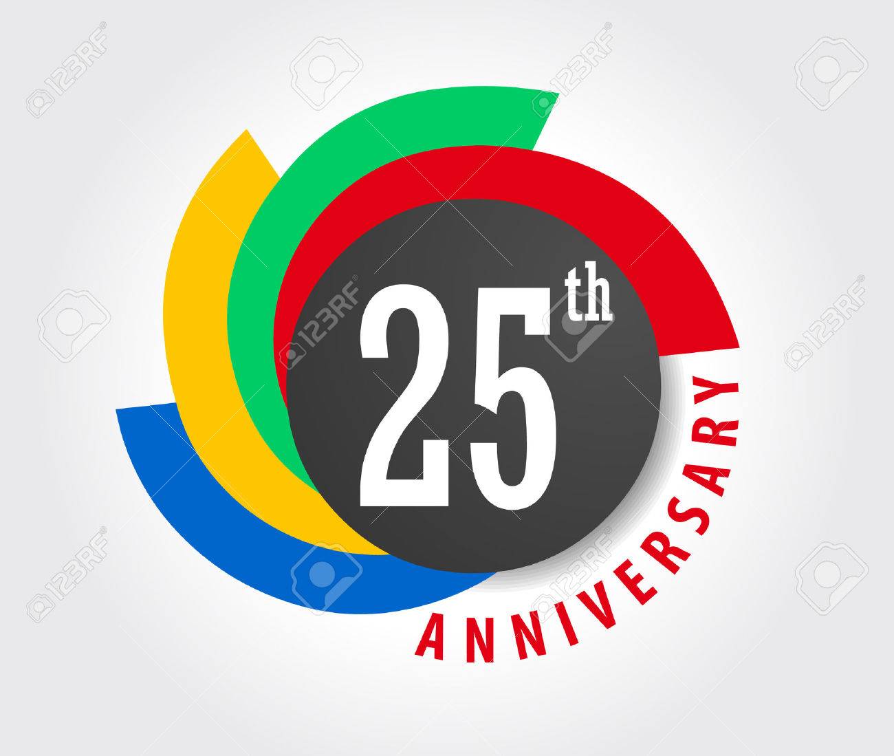25th Anniversary celebration background, 25 years anniversary card illustration - 59936617 25th Anniversary celebration background, 25 years anniversary card illustration - 59936617