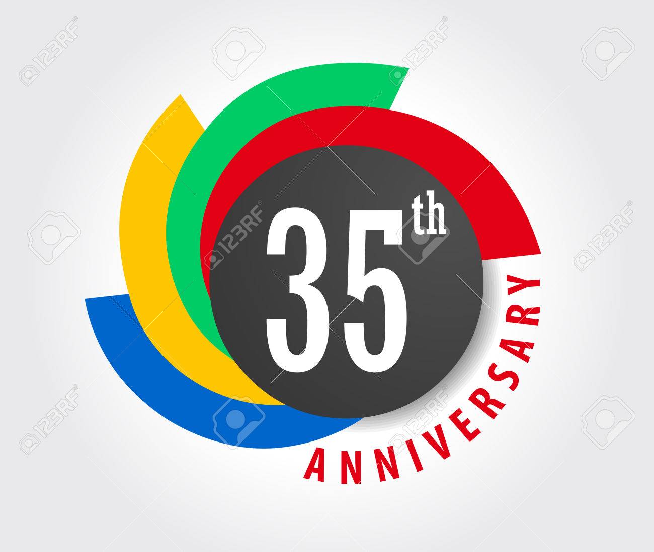 35th Anniversary celebration background, 35 years anniversary card illustration - 59937284 35th Anniversary celebration background, 35 years anniversary card illustration - 59937284