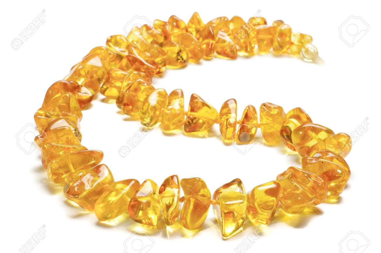 honey amber necklace