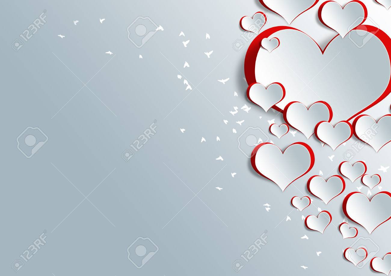 heart shape paper craft