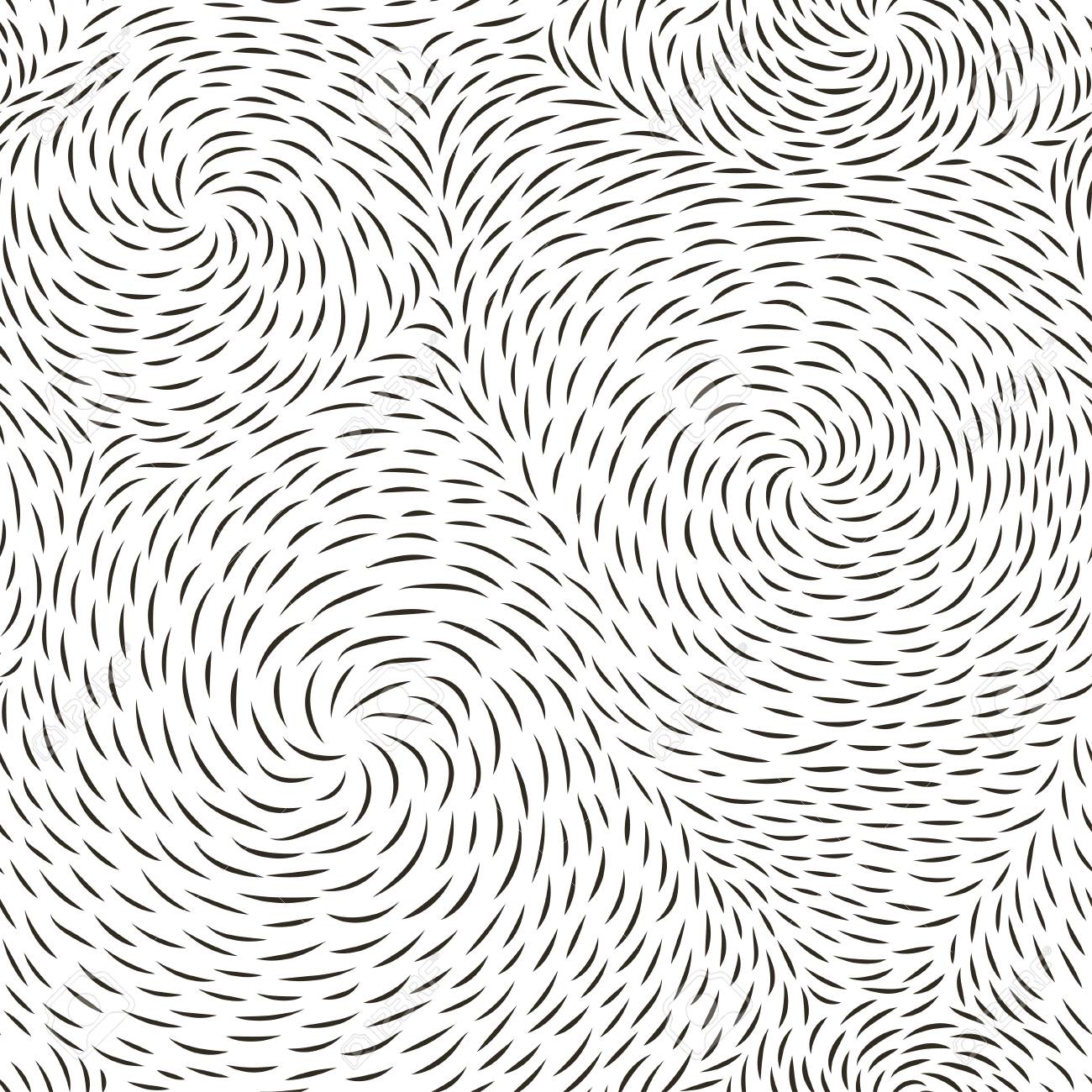 抽象的な壁紙 ベクターのシームレスなパターン シンプルな背景 黒と白のイラスト モノクロのテクスチャー ミニマルなスタイル の写真素材 画像素材 Image