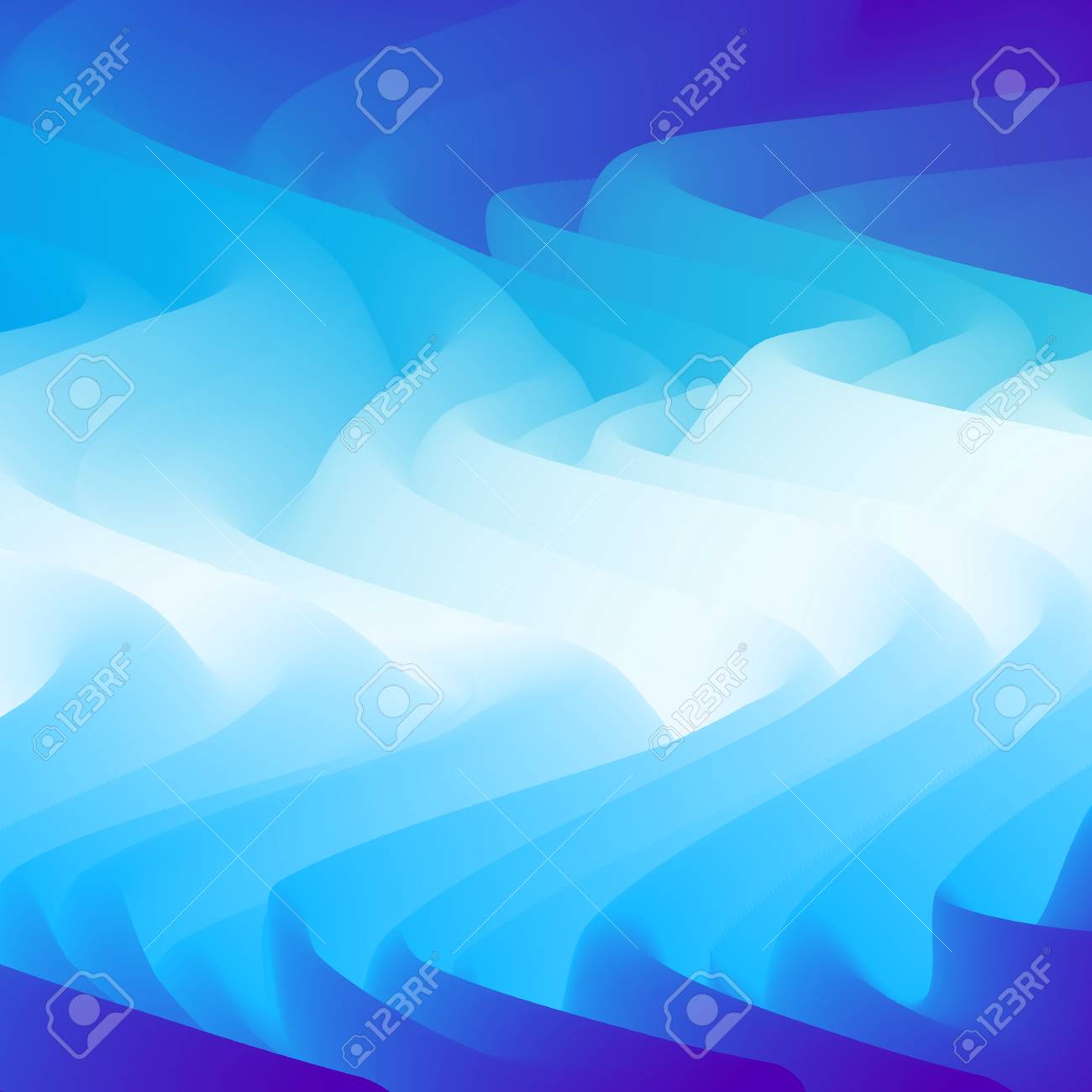 抽象的な青い背景 Web デザイン デスクトップの壁紙やウェブサイトのためのベクトル図 の写真素材 画像素材 Image