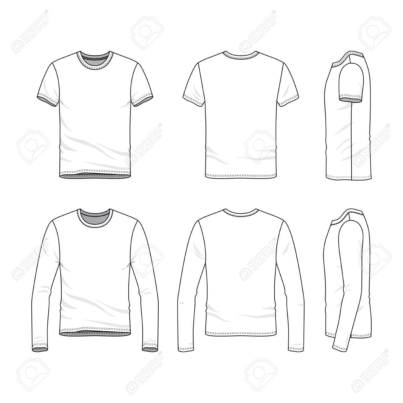 long shirt template