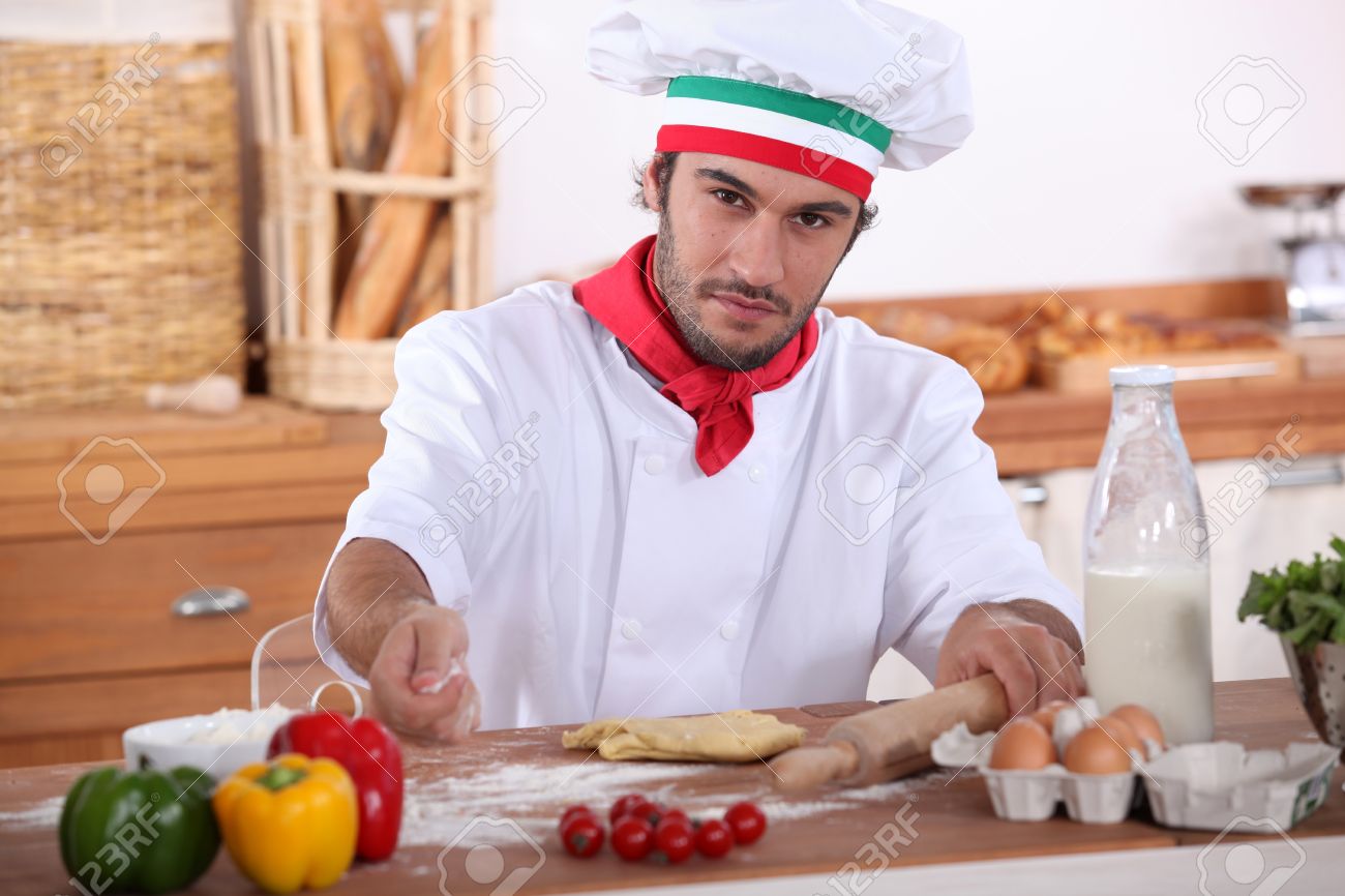 Italian Cook Cooking Stock Photo Picture And Royalty Free Image Image 15072697