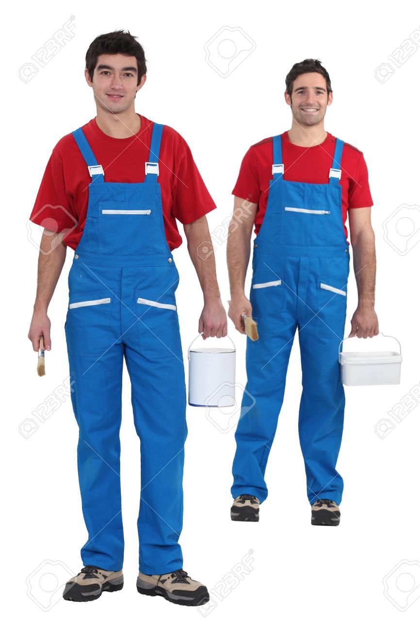 overalls blue