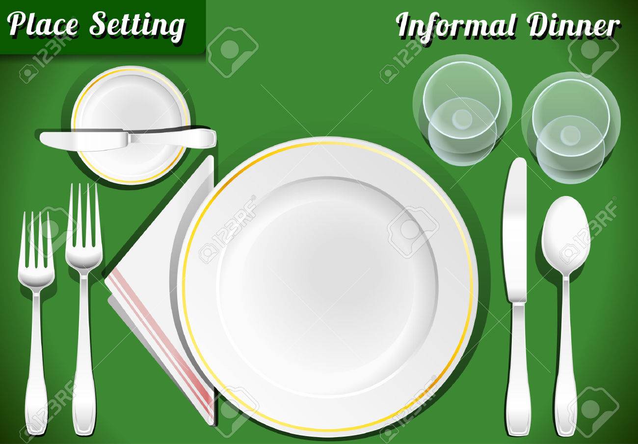 dinnerware place settings