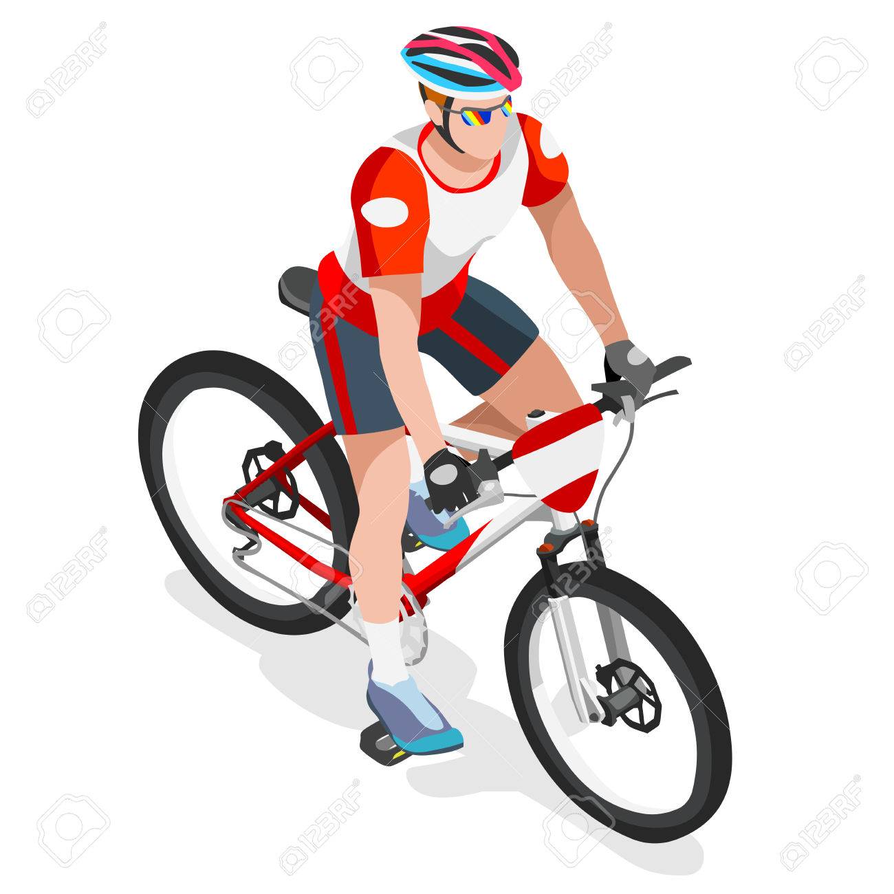 山自転車に乗るサイクリスト自転車選手夏ゲーム アイコン Set Mountain サイクリング サイクリング Concept 3d 等尺性スポーツ自転車競争 Race Sport サイクリング インフォ グラフィック ベクトル図 のイラスト素材 ベクタ Image 5038