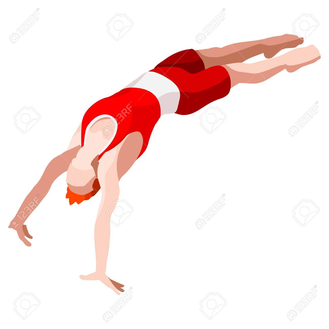 artistic gymnastics vault summer