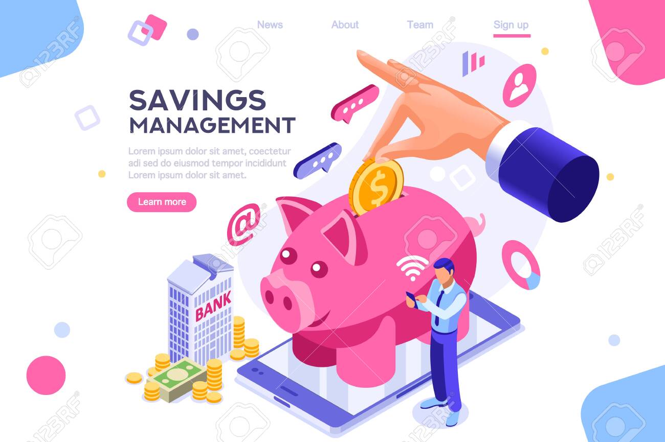 Depositing, banknote banner. Money on smartphone, coin holding. Bank concept for infographics, hero images. Flat isometric vector illustration. Web banner between white background, between empty space - 122715031 Depositing, banknote banner. Money on smartphone, coin holding. Bank concept for infographics, hero images. Flat isometric vector illustration. Web banner between white background, between empty space - 122715031