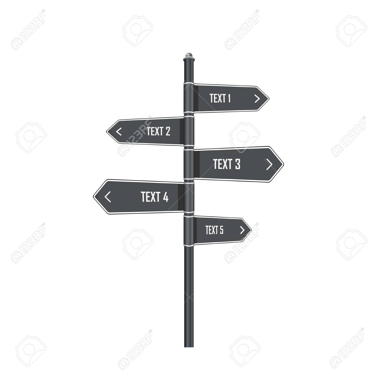 サインポストのイラスト素材 ベクタ Image