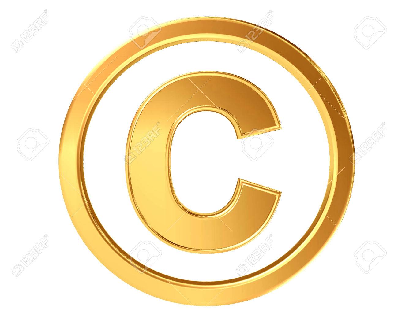 símbolo de copyright símbolo en un fondo blanco fotos retratos