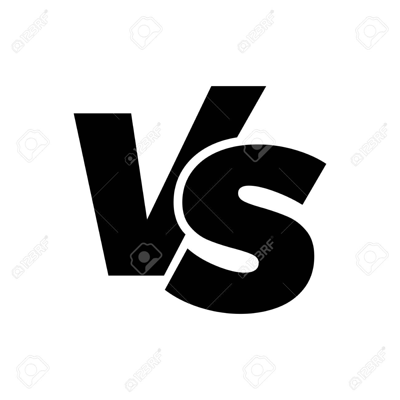 Vs Versus Buchstaben Vektor Icon Isoliert Auf Weissem Hintergrund Gegen Symbol Fur Konfrontations Oder Oppositionsdesignkonzept Lizenzfrei Nutzbare Vektorgrafiken Clip Arts Illustrationen Image