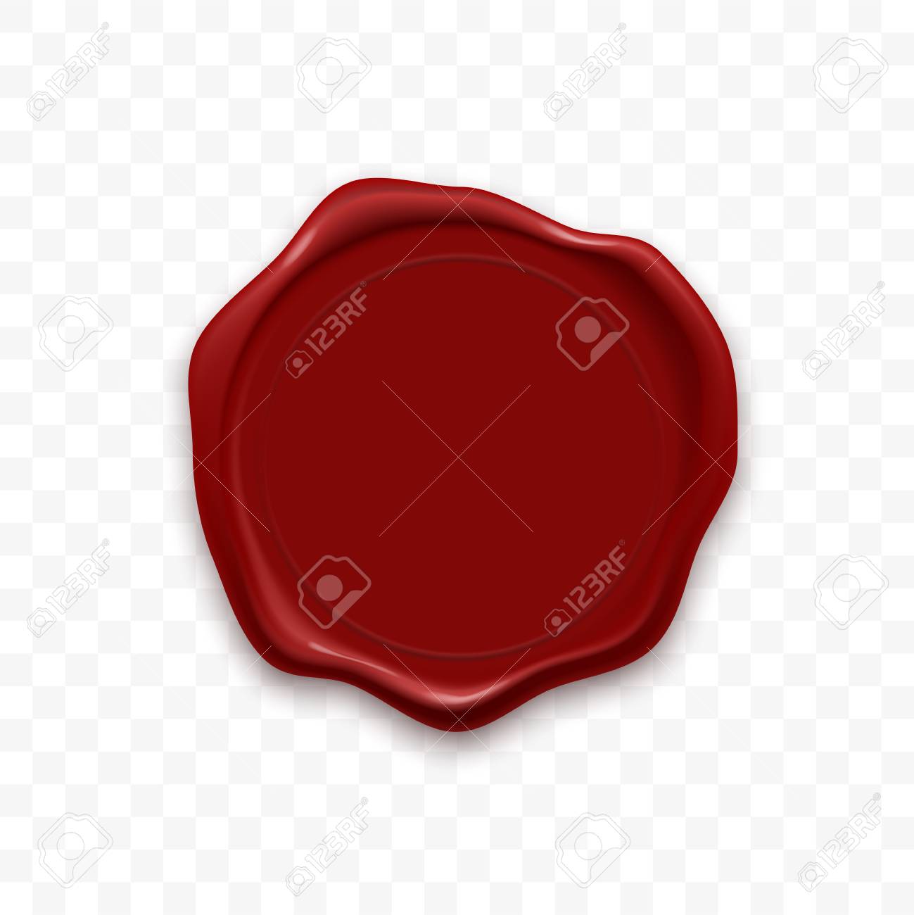 красная печать для детей