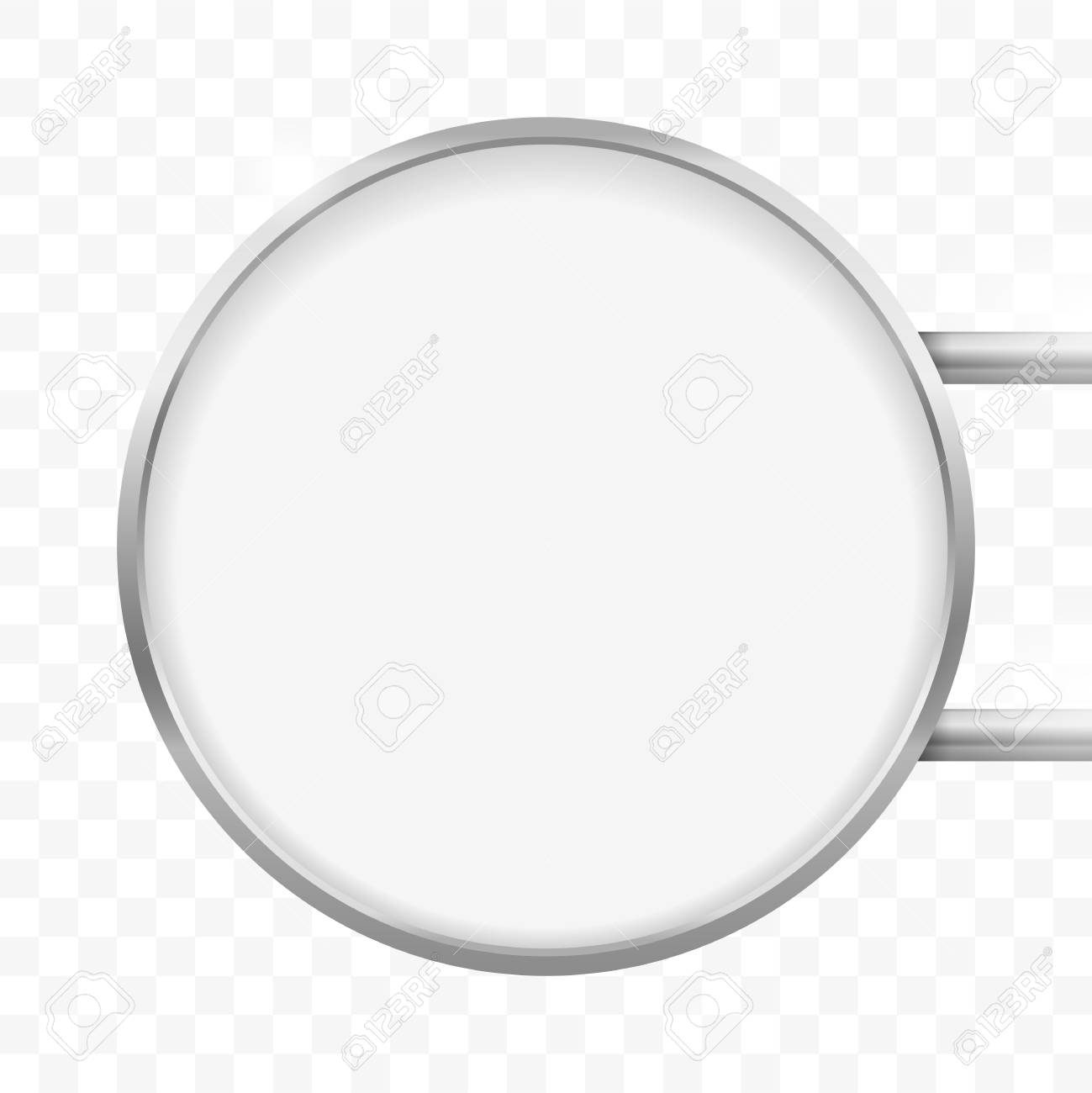 Download Round Signage Light Box Signboard Vector Metal Circle Lightbox Royalty Free Cliparts Vectors And Stock Illustration Image 108054300