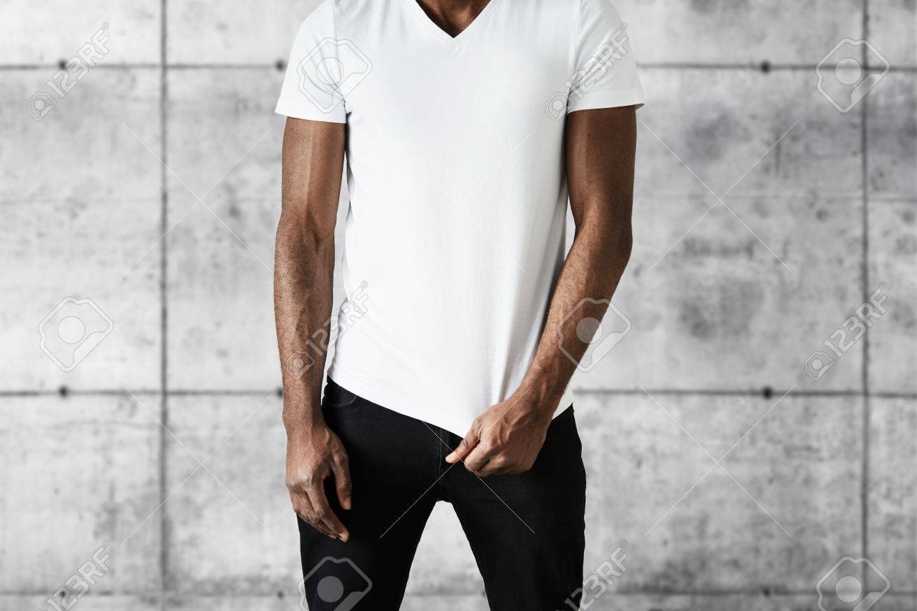 tee shirt homme noir et blanc