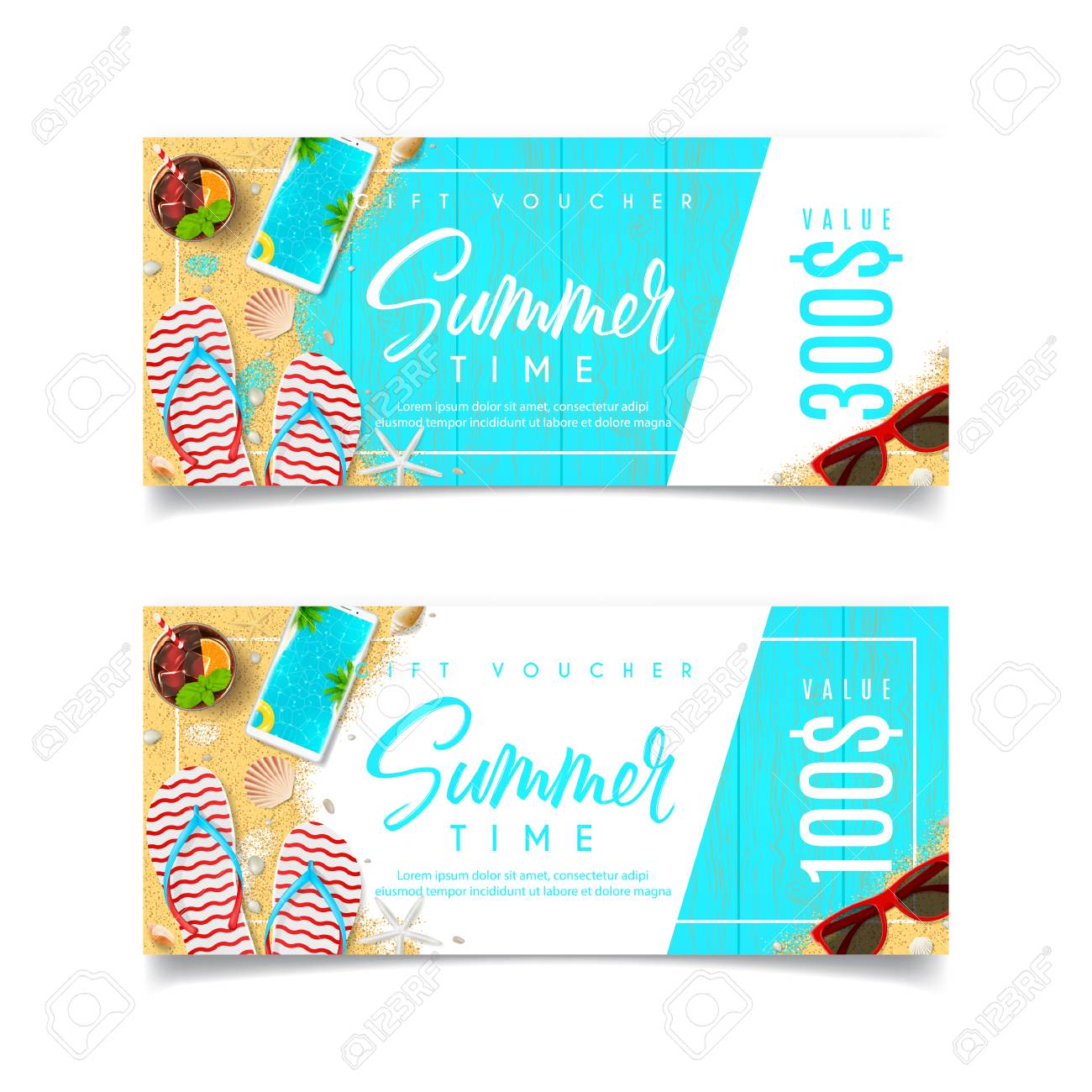 discount summer gift voucher design of coupon usable for invitation picture of coupon