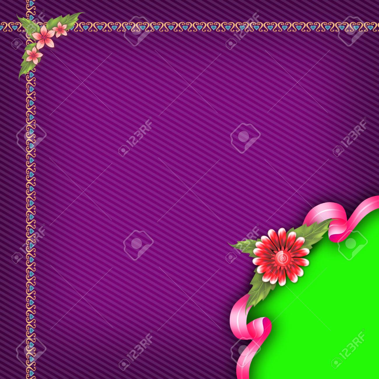 Elegant Celebration Design With Purple Colour Background Stock Photo Picture And Royalty Free Image Image 22704407