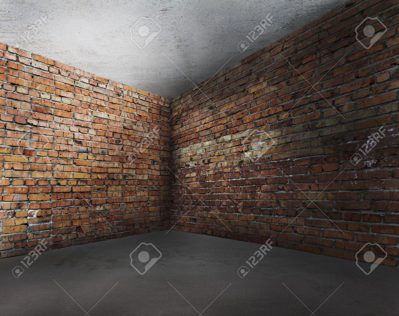 corner of old dirty