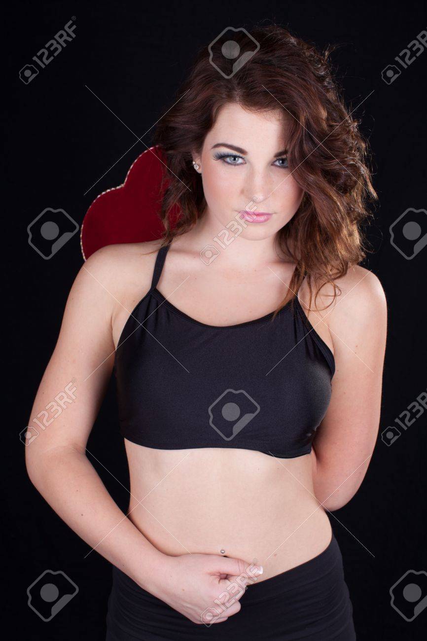 Black ass booty slut Blond woman with the stars at night