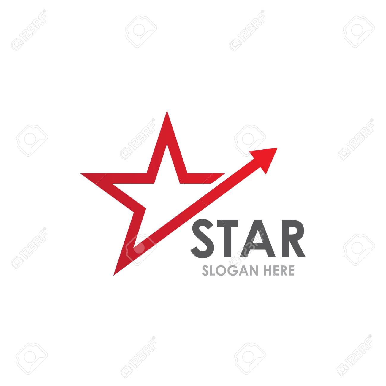Star Logo And Icon Template Vector Illustration Design Royalty