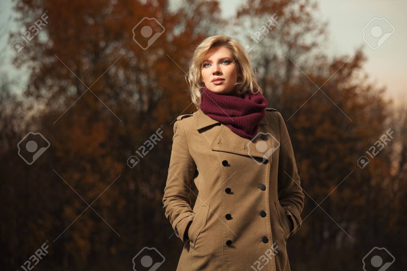 classic beige coat
