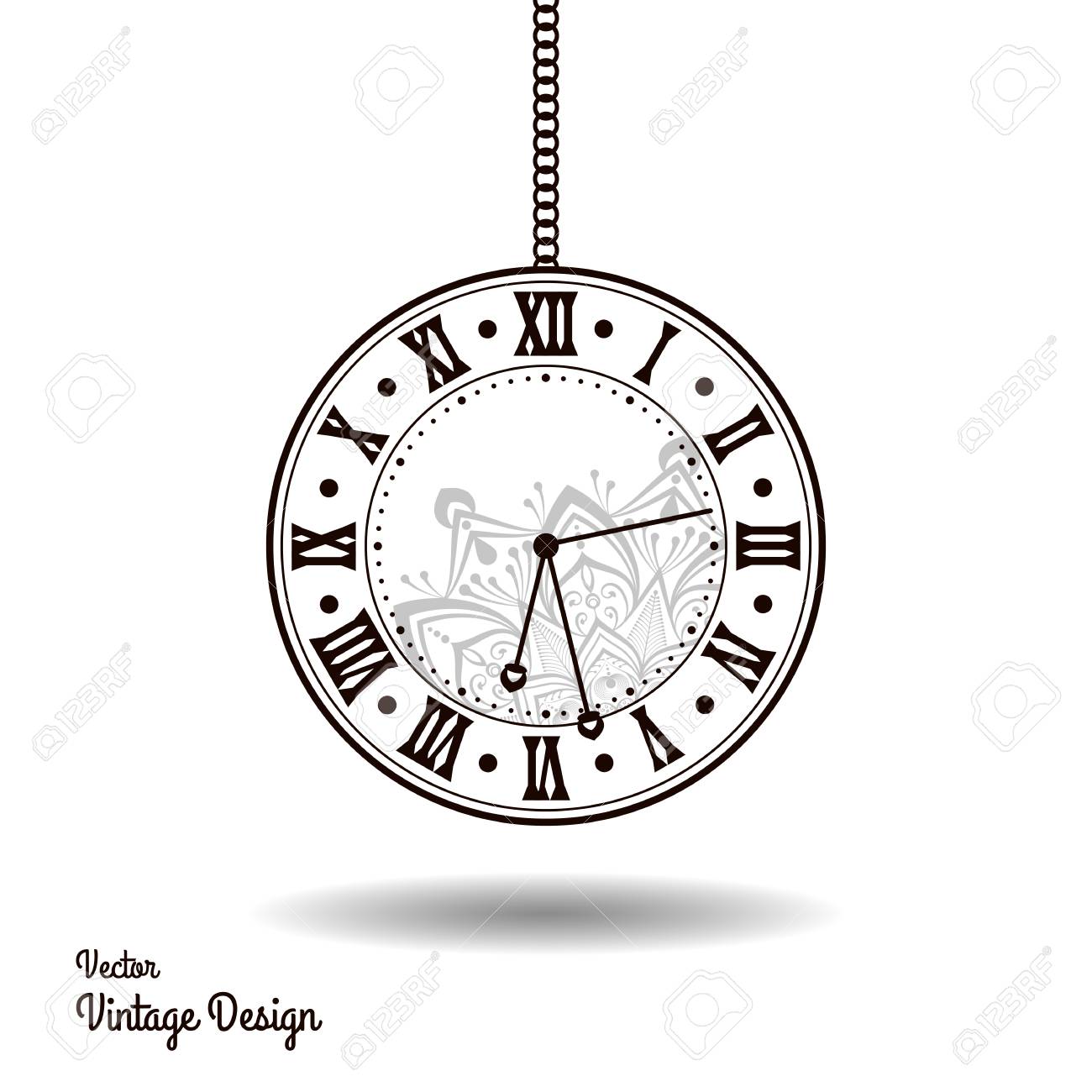 Vector esfera del reloj de la vendimia. aislado antiguo reloj clásico. diseño retro temporizador antigua. silueta tradicional. diseño gráfico objeto Vector esfera del reloj de la vendimia. aislado antiguo reloj clásico. diseño retro temporizador antigua. silueta tradicional. diseño gráfico objeto