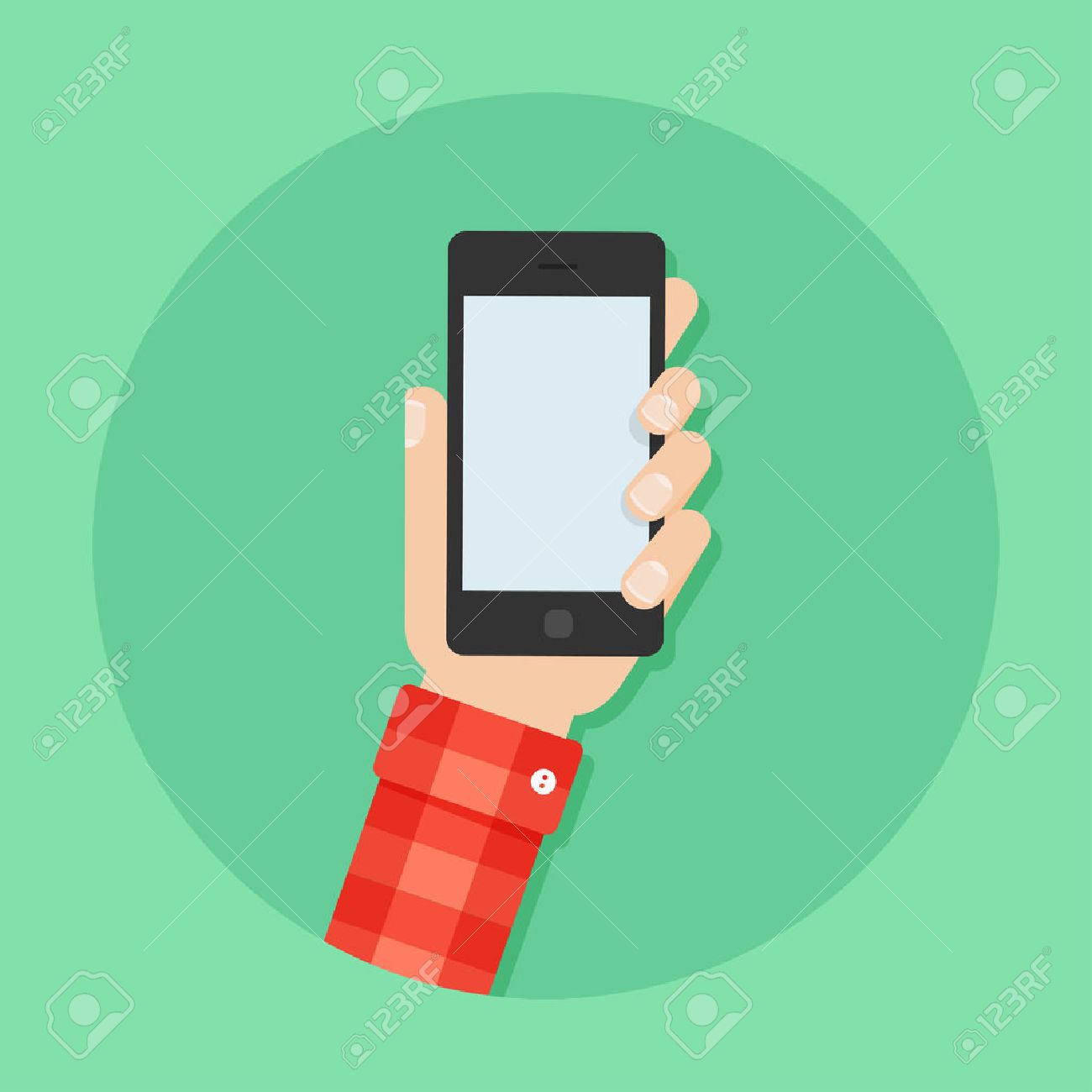 Hand with phone vector illustration. Man's hand with phone. Hand with phone flat illustration. Hand holding a phone concept. Smartphone in hand. Hand with phone isolated on background. - 55508905 Hand with phone vector illustration. Man's hand with phone. Hand with phone flat illustration. Hand holding a phone concept. Smartphone in hand. Hand with phone isolated on background. - 55508905